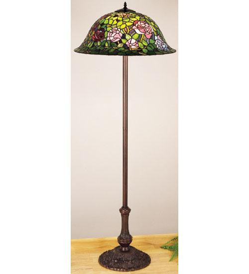 63 Inch H Tiffany Rosebush Floor Lamp Floor Lamps