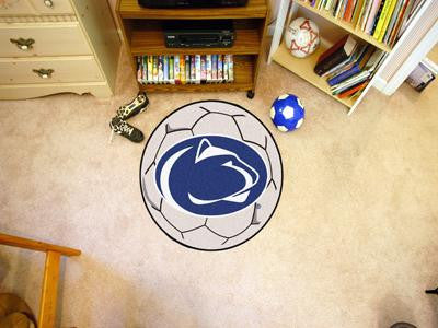 Penn State Soccer Ball Rug