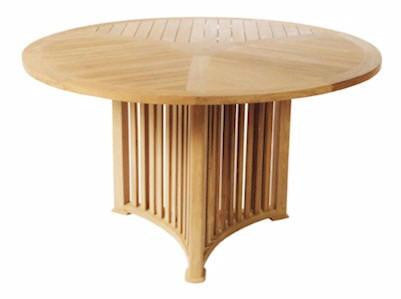 Mission 51 Inch Round Table