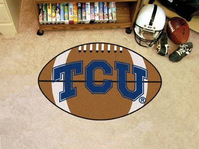 Texas Christian University Football Rug