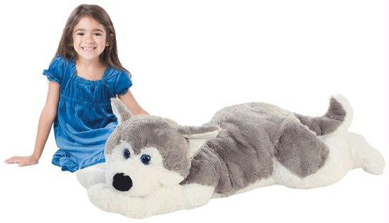 JooJoo Plush 60 Inch Jumbo Husky
