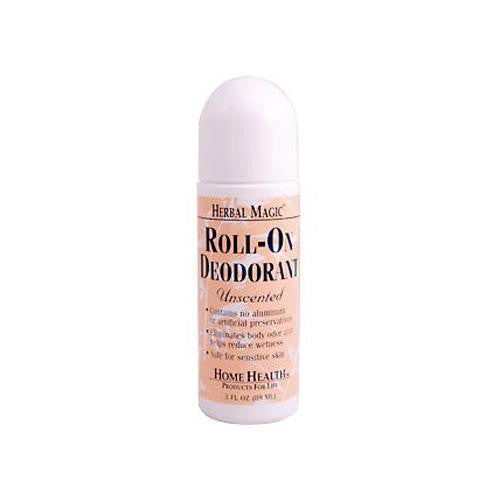 Home Health Roll-On Deodorant Herbal Magic Unscented - 3 fl oz