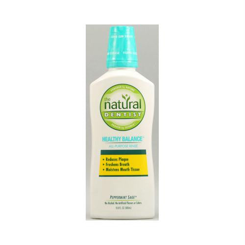 Natural Dentist Healthy Balance All Purpose Rinse Peppermint Sage - 16 fl oz
