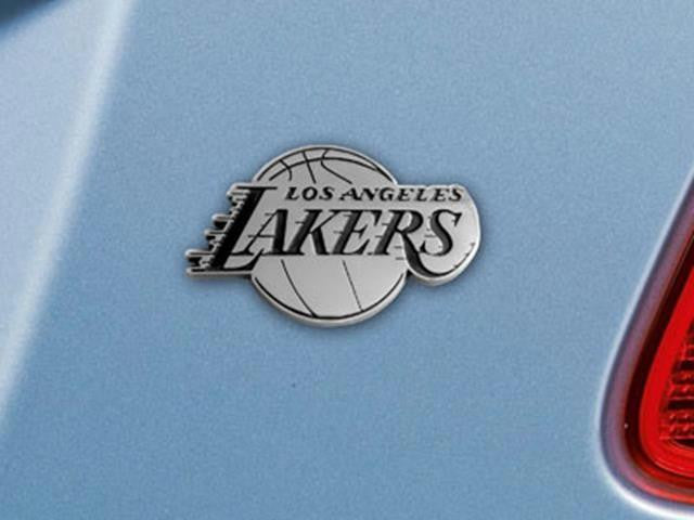 FanMats NBA-Los Angeles Lakers Vehicle Emblem 2.3x3.7