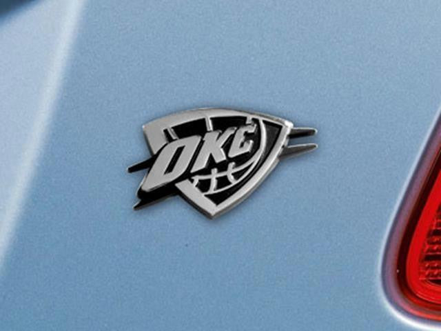 FanMats NBA-Oklahoma City Thunder Vehicle Emblem 1.8x3.2