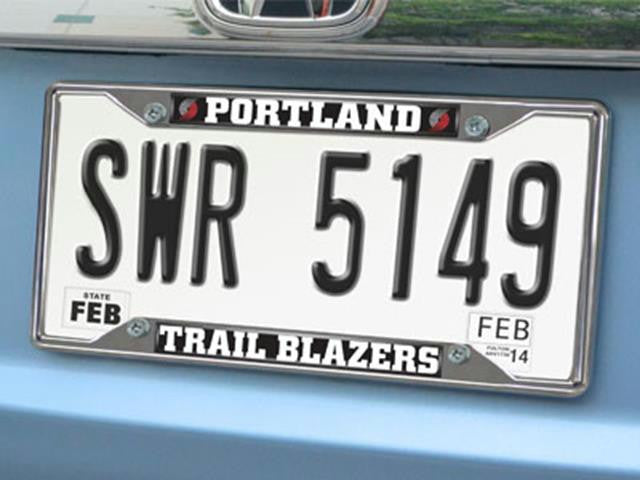 FanMats NBA-Portland Trail Blazers License Plate Frame 6.25x12.25