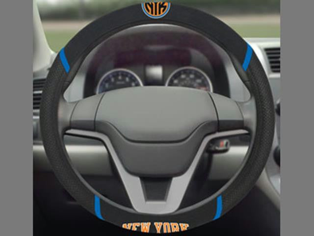 FanMats NBA-New York Knicks Steering Wheel Cover 15x15