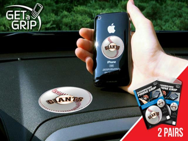 FanMats MLB - San Francisco Giants Cell Phone Get a Grip 2 Pack