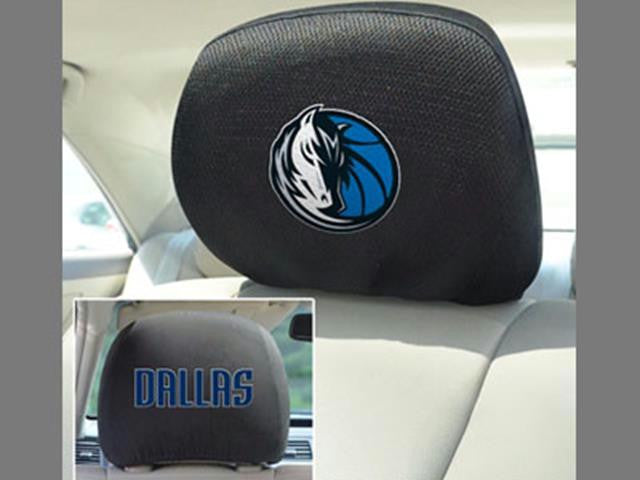 FanMats NBA-Dallas Mavericks Head Rest Cover 10x13