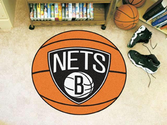 FanMats NBA - Brooklyn Nets Basketball Mat 26 diameter