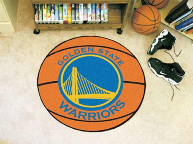 FanMats NBA - Golden State Warriors Basketball Mat 26 diameter
