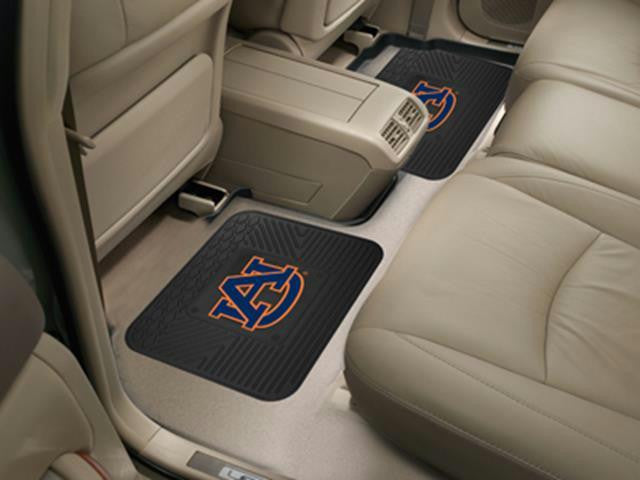 FanMats Auburn University Backseat Utility Mats 2 Pack 14x17