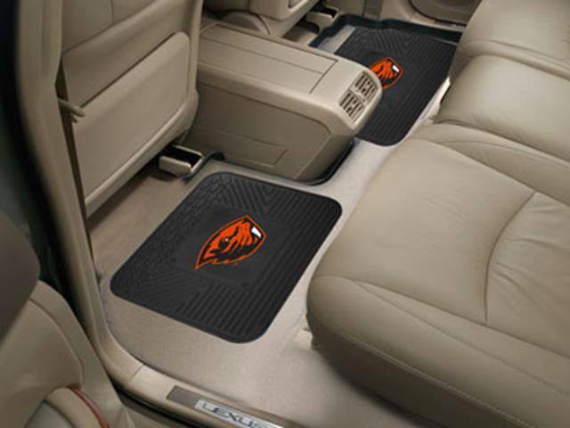 FanMats Oregon State University Backseat Utility Mats 2 Pack 14x17