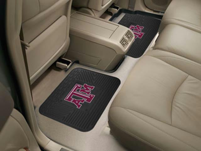 FanMats Texas A&M University Backseat Utility Mats 2 Pack 14x17