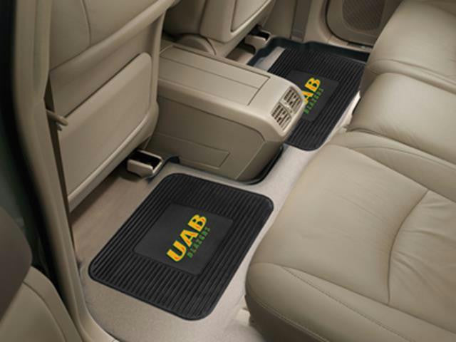 FanMats University of Alabama at Birmingham Backseat Utility Mats 2 Pack 14x17