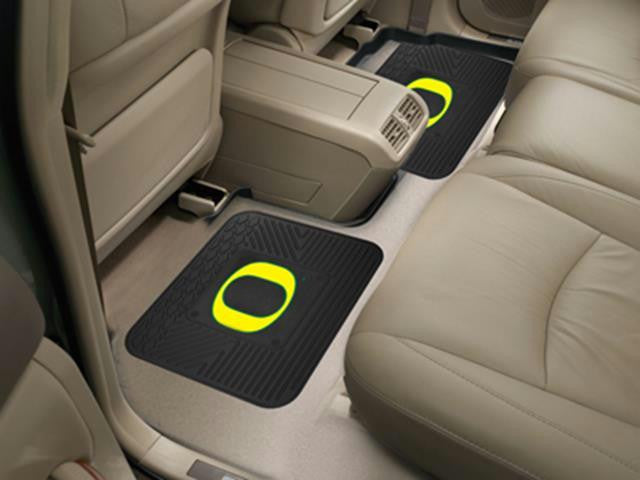 FanMats University of Oregon Backseat Utility Mats 2 Pack 14x17