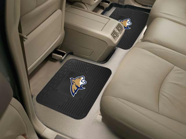 FanMats Montana State University Backseat Utility Mats 2 Pack 14x17