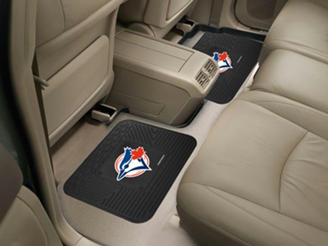 FanMats MLB - Toronto Blue Jays  Backseat Utility Mats 2 Pack 14x17