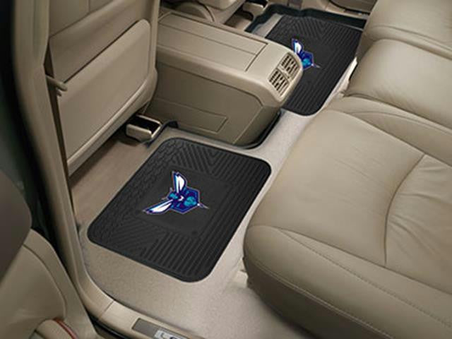 FanMats NBA - Charlotte Bobcats  Backseat Utility Mats 2 Pack 14x17