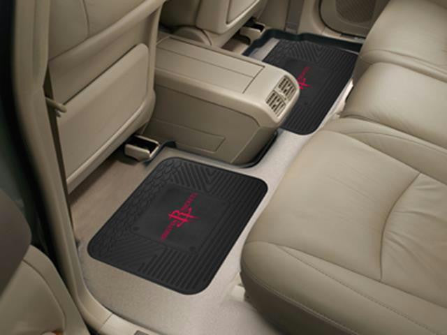 FanMats NBA - Houston Rockets  Backseat Utility Mats 2 Pack 14x17