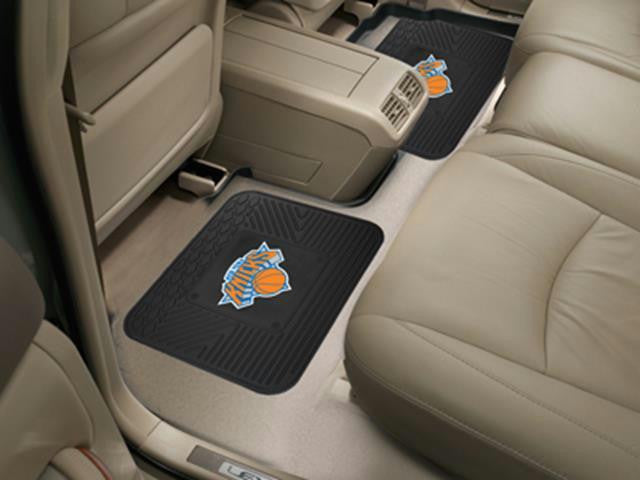 FanMats NBA - New York Knicks Backseat Utility Mats 2 Pack 14x17