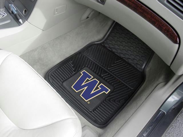 FanMats University of Washington 2-pc Vinyl Car Mat Set
