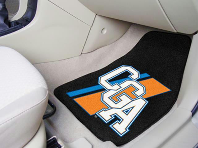 FanMats US Coast Guard Academy 2-pc Printed Carpet Car Mats 18x27