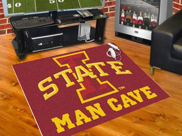 FanMats Iowa State University Man Cave All-Star Mat 34x45