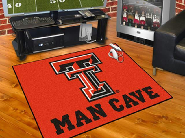 FanMats Texas Tech University Man Cave All-Star Mat 34x45