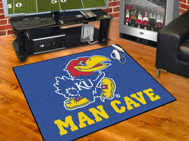 FanMats University of Kansas Man Cave All-Star Mat 34x45