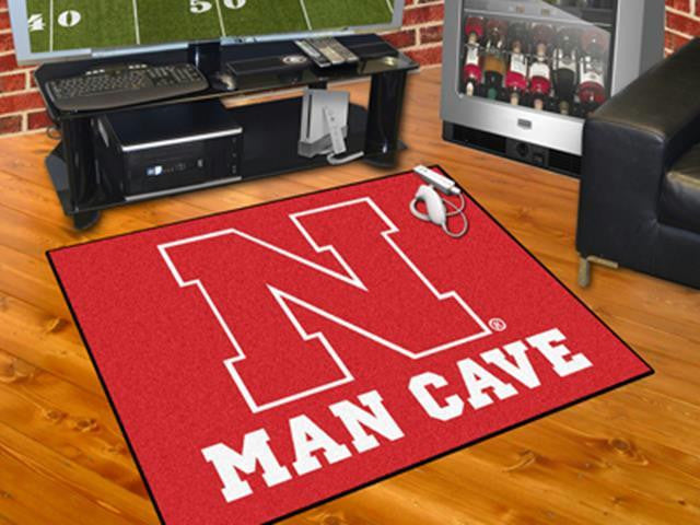 FanMats University of Nebraska Man Cave All-Star Mat 34x45