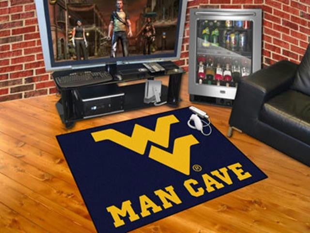 FanMats West Virginia University Man Cave All-Star Mat 34x45