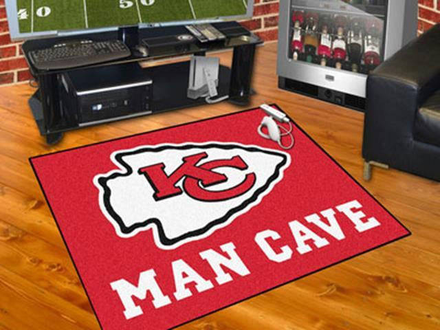 FanMats  NFL - Kansas City Chiefs Man Cave All-Star Mat 34x45