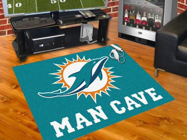 FanMats NFL - Miami Dolphins Man Cave All-Star Mat 34x45