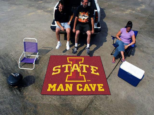 FanMats Iowa State University Man Cave Tailgater Rug 60x72