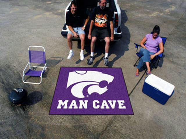 FanMats Kansas State University Man Cave Tailgater Rug 60x72