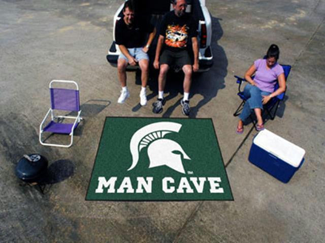 FanMats Michigan State University Man Cave Tailgater Rug 60x72