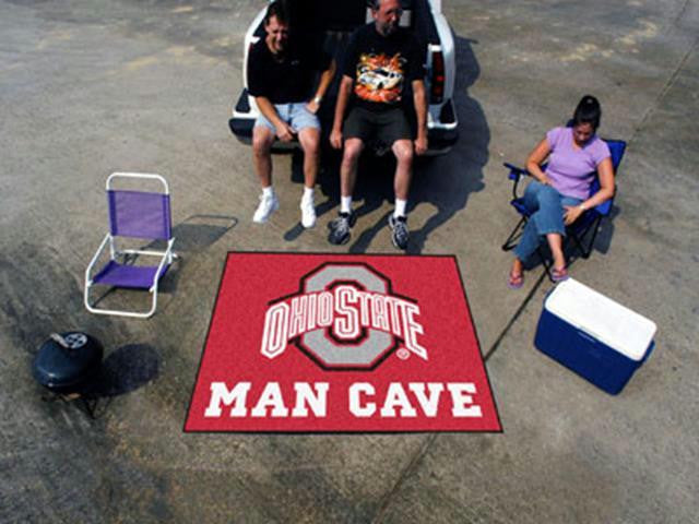 FanMats Ohio State University Man Cave Tailgater Rug 60x72