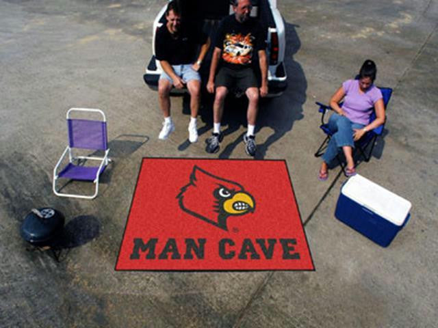 FanMats University of Louisville Man Cave Tailgater Rug 60x72