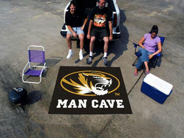 FanMats University of Missouri Man Cave Tailgater Rug 60x72