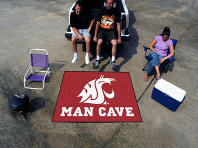 FanMats Washington State University Man Cave Tailgater Rug 60x72