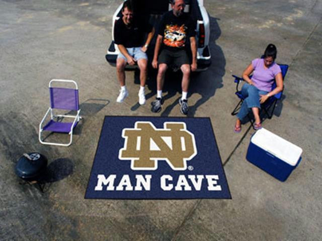 FanMats Notre Dame Man Cave Tailgater Rug 60x72
