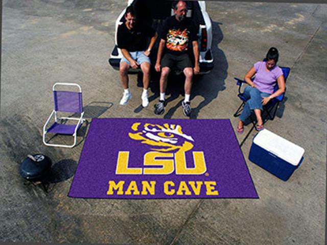 FanMats Louisiana State University Man Cave UltiMat Rug 60x96