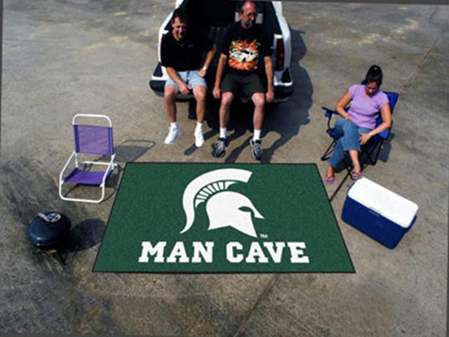 FanMats Michigan State University Man Cave UltiMat Rug 60x96