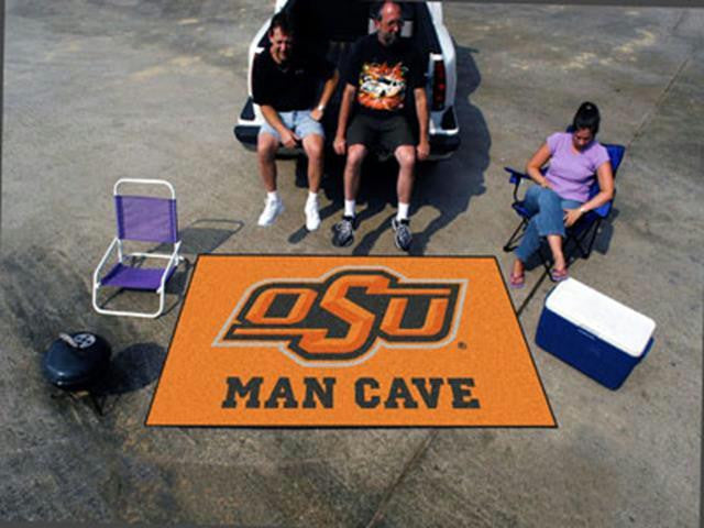 FanMats Oklahoma State University Man Cave UltiMat Rug 60x96
