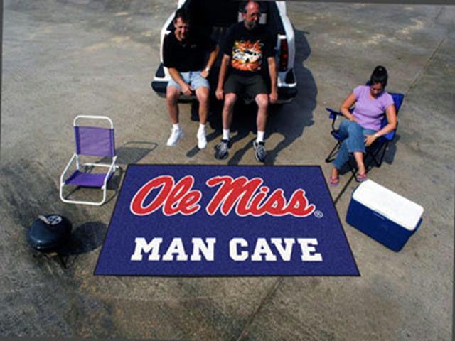FanMats University of Mississippi - Ole Miss Man Cave UltiMat Rug 60x96