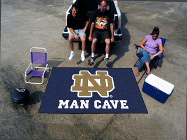 FanMats Notre Dame Man Cave UltiMat Rug 60x96