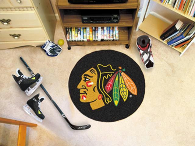 FanMats Chicago Blackhawks Puck Mat 27 diameter