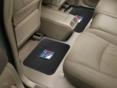 FanMats New York Rangers Backseat Utility Mats 2 Pack 14x17