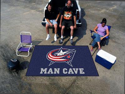 FanMats  Columbus Blue Jackets Man Cave UltiMat Rug 60x96